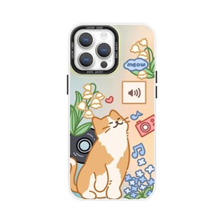 適用於原創春日貓狗iPhone15Promax華為mate60p70情侶手機殼vivox90蘋果14小米13一加12薩摩