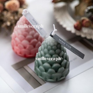 單個松果模具 diy香薰蠟燭 造型蠟燭居家飾品 聖誕節禮物烘焙模具