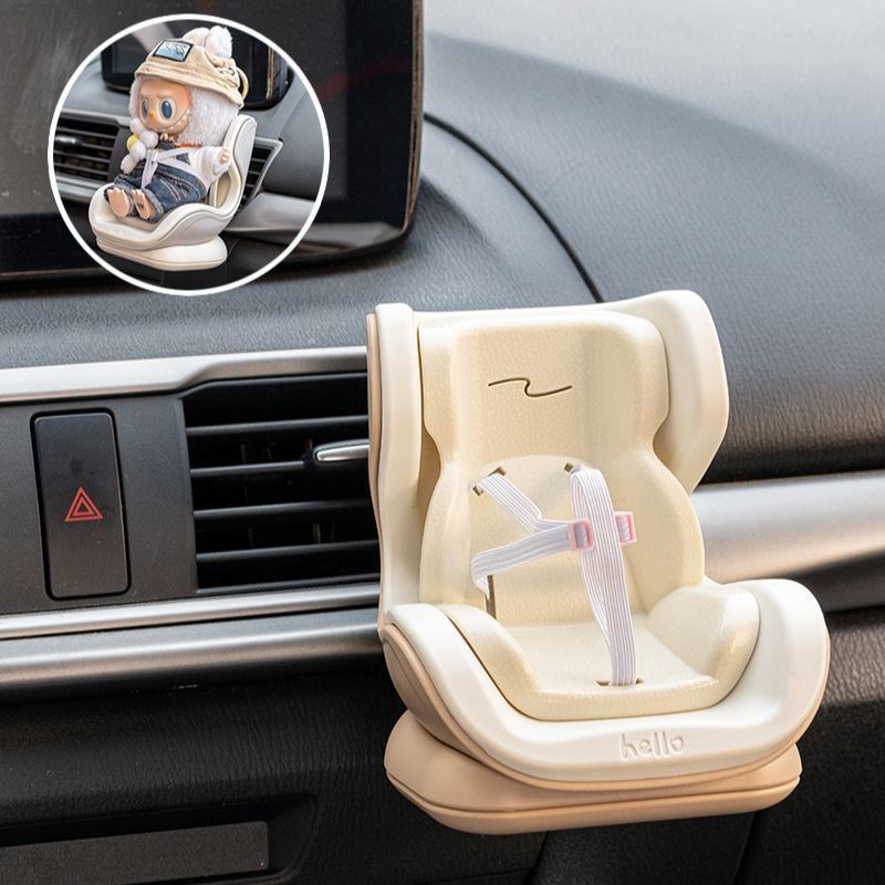 ⭐臺灣現貨 倉鼠椅子 毛絨玩具車載座椅 玩偶適配汽車安全座椅 玩偶車載座椅 10/18cm娃娃座椅 娃娃配件 娃用配件