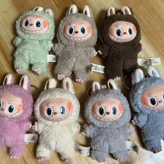 🔹現貨 泡泡Labubu 娃娃 公仔 popmart 拉布布 盲盒公仔搪膠心動馬卡龍 盲盒公仔 盲抽玩偶 便宜潮流掛件