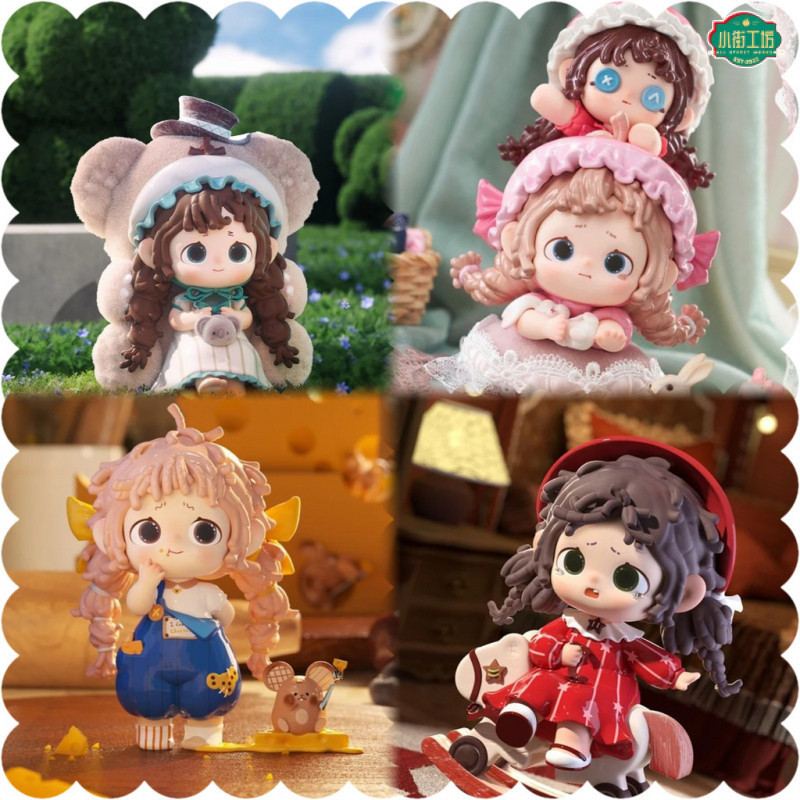 正品 Heyone 黑玩芙芙四代盲盒芙芙玩偶妙妙屋 係列捲毛綫 生日禮物 交換禮物