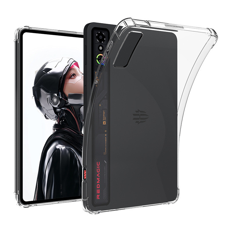 適用中興努比亞紅魔電競平板3Pro保護套9.06英寸2025防摔透明軟殼