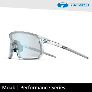 Tifosi 感光變色太陽眼鏡 Moab 1880313132 / 透明框 (PC藍灰色鍍膜鏡片)