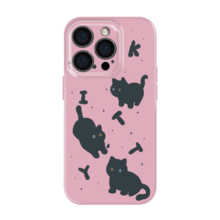 適用於簡約個性貓狗iPhone14promax蘋果15小米13菲林vivos17小眾14華為mate60榮耀90手機殼p