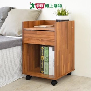 HOPMA 美背單抽活動桌邊櫃 B-M140【廠商直送 限單獨下單】臺灣製造 鬥櫃 收納 梳妝臺邊櫃 移動櫃【愛買】