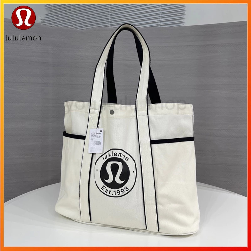 Lululemon 20L 帆布包,配以日常必備多口袋