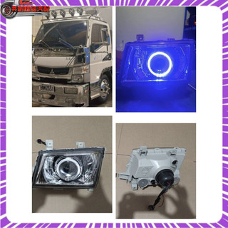 三菱坎特FUSO CANTER 小貨車車頭改裝LED大燈。
