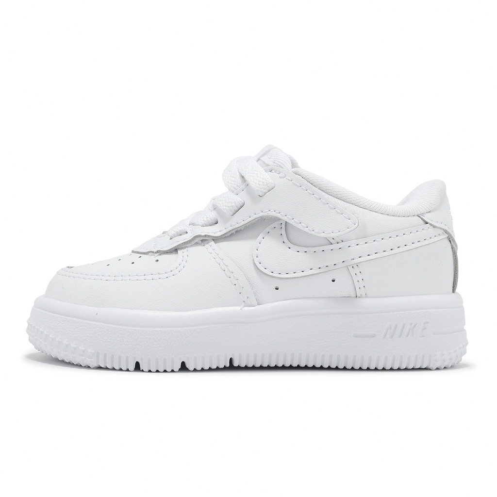 Nike 童鞋 Force 1 Low Easyon TD 白 小童鞋 AF1 魔鬼氈 ACS FN0236-111