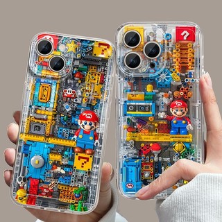 積木馬裡奧 夏普 AQUOS Wish5 Sense9 8 Wish4 R9 Pro Zero6 手機殼 透明 保護套