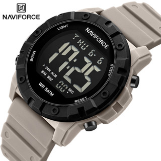 Naviforce NF7110 數字手錶男士軍事運動計時手錶日期星期防水原裝男電子 LED 時鐘