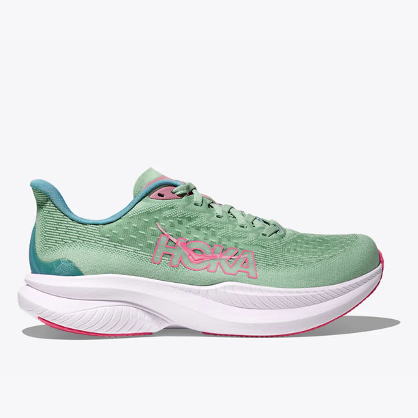 Hoka Mach 6 Wide 1147834-JTL 女 慢跑鞋 路跑鞋 寬楦 透氣 支撐 緩震 翡翠綠