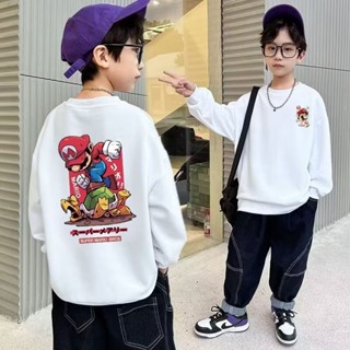 【限時秒殺】秋季新款男大童T恤長袖上衣童裝男童大學T2025年春秋新款兒童圓領韓版休閒百搭印花上衣潮