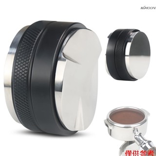咖啡布粉器 不鏽鋼雙頭二合一可調整壓粉器 意式51/53/58mm壓粉器 51mm兩層