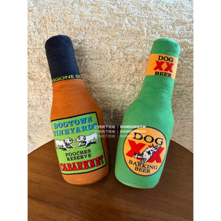 DUNDUN貓玩具 毛絨發聲玩具 寵物狗 撕咬安撫玩具 啤酒瓶寵物用品