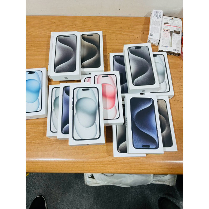 蘋果原廠 全新 Apple IPhone 15 Pro Max 256 512G 顏色都有 黑 白 原 藍 AP507