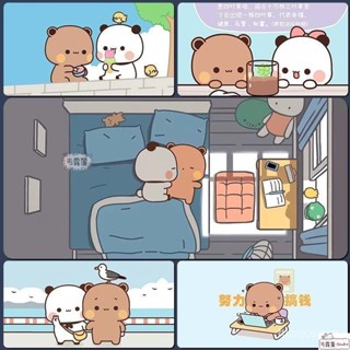 🎉限時下殺❤ 一二布布 週邊 夜燈 公仔 小萌一二布布鼠標墊超大號可愛辦公電腦桌墊鍵盤墊簡約學習寫字墊 GAAW