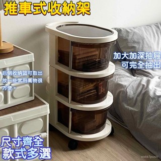 免運🍦可移動小推車置物架 桌下書架 桌下收納櫃 收納架推車 工位收納架 廚房收納架 玩具收納架 零食收納 抽屜式收納櫃