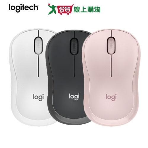 Logitech羅技 無線靜音藍牙滑鼠M240-石墨黑/珍珠白/玫瑰粉【台灣公司貨】【愛買】