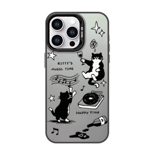 適用於小眾不同款黑貓iPhone15Promax小米14蘋果13情侶手機殼nova12華為mate60紅米k70高階感v