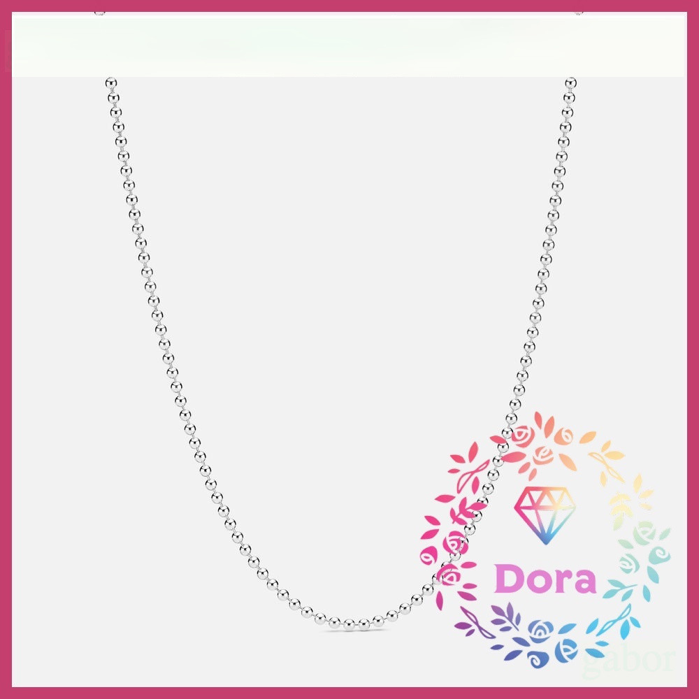 Dora Shop❤ 拋光珠鍊項鍊  S925 個性 情人節 禮物 朵拉399104C00