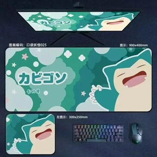 神奇寶貝動漫皮卡丘伊布遊戲配件桌墊口袋妖怪電腦筆記本電腦鍵盤墊大號滑鼠墊 XXL 滑鼠墊