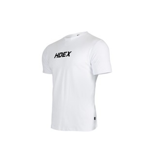 【HDEX】Main Logo Air Muscle Fit 短袖合身運動上衣 白色