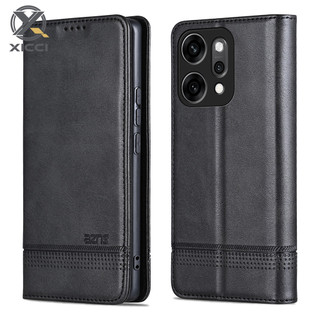 XICCI 適用於 OPPO Reno 14 5G/Reno 14Pro 5G/Reno 14F 5G 手機殼,皮革錢包