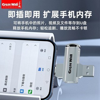 三井百貨、、、、長城256GU盤高速手機電腦兩用大容量USB3.0 type-c雙介面U306優盤