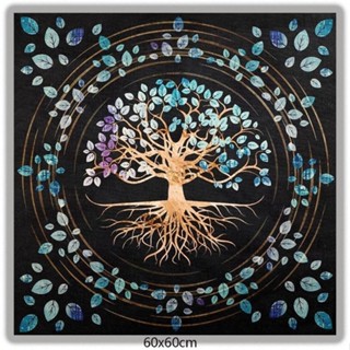 現貨 塔羅牌桌布 塔羅牌桌布生命之樹tarot cloth墊子 tree otarot clot