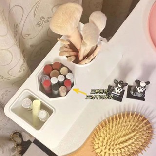 【臺灣出貨 限時特賣】多功能筆桶 桌邊粘貼式化妝刷收納筆筒 桌面收納盒 文具壁掛學生筆盒