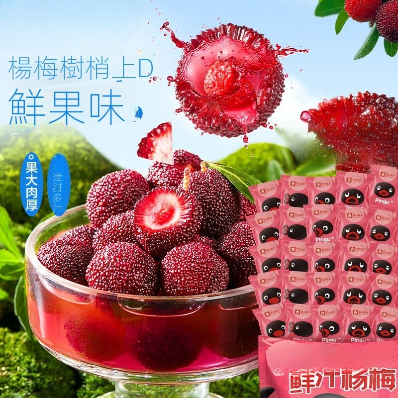 【台灣現貨】 網紅爆款 鮮汁楊梅乾 東魁楊梅乾 辦公室 宿舍追劇 饞嘴小零食 獨立包裝 新鮮多汁