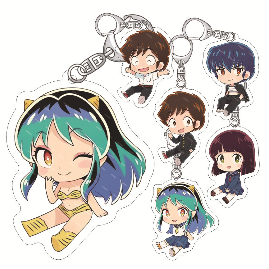 新 福星小子 Urusei Yatsura 亞克力鑰匙扣 三宅忍 諸星當 拉姆 阿亂 亞克力吊飾