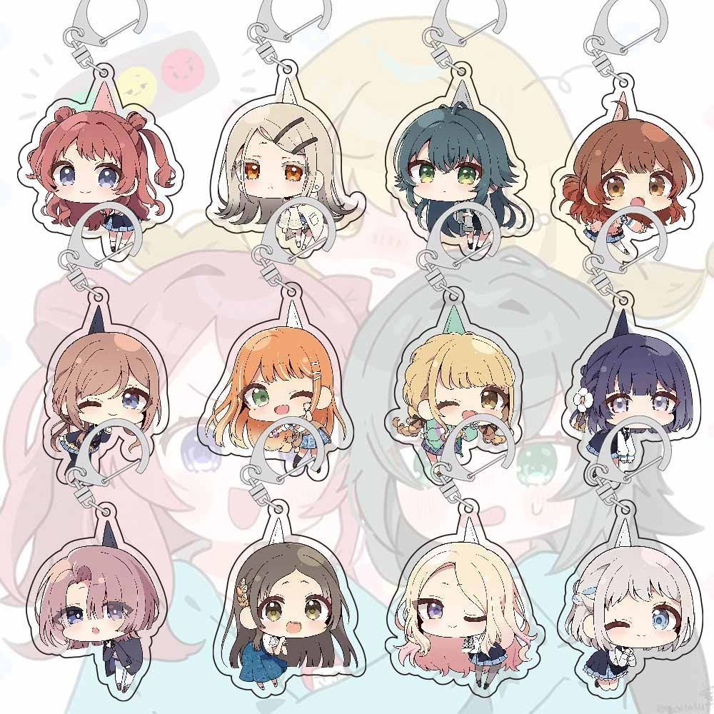 「彼方の藏」學園偶像大師動漫周邊花海咲季月村手毬亞克力鑰匙扣掛件/花海咲季/游戲/周邊