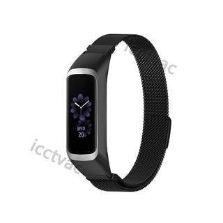 【米蘭尼斯】三星 Galaxy Fit2 SM-R220 手環 不鏽鋼金屬錶帶 運動替換腕帶 磁吸表帶