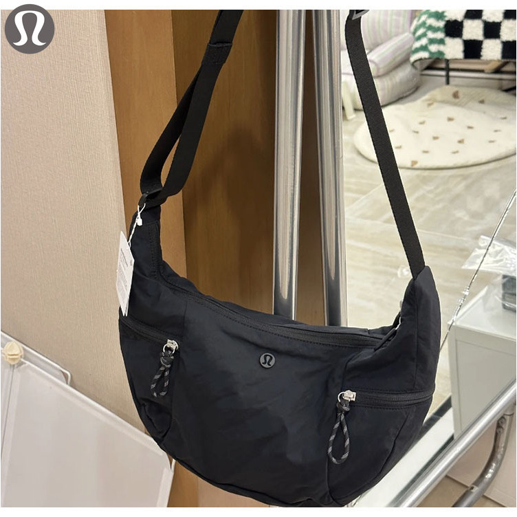 Lululemon Slouchy Sling bag 6L/13L 郵差尺寸新款餃子包羊角麵包包月牙包