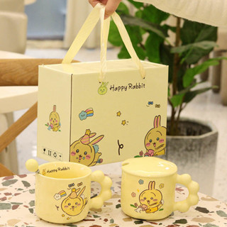 【臺灣出貨】chiikawa 烏薩奇杯子 馬克杯 陶瓷杯 禮盒裝 生日禮物 高顏值 送閨蜜女朋友 有意義禮品