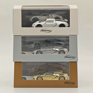 Mortal 1:64 布加迪威龍威航Bugatti 合金汽車模型HEC展會限定版絕版模型