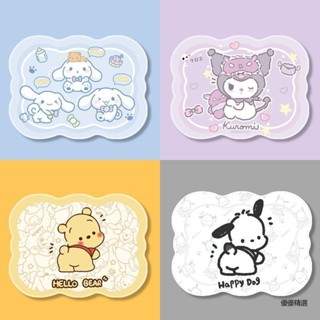 【桃園出貨】維尼波浪滑鼠墊可愛辦公遊戲異形墊桌墊橡膠小清新加厚帕恰狗電腦桌墊 滑鼠桌墊 辦公桌墊 滑鼠墊三件套