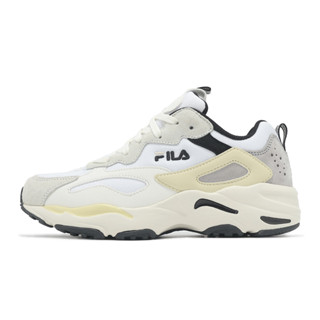 Fila 休閒鞋 Ray Tracer 男鞋 女鞋 白 米白 復古老爹鞋 運動鞋 斐樂 [ACS] 4C606Y165