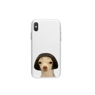 搞笑吉娃娃適用於iPhone14Pro max蘋果x/xs/xr手機殼7/8p/12p透明矽膠13華為mate60/15