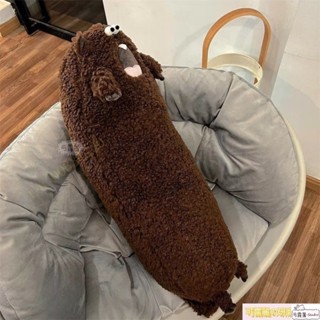 🌸熱銷下殺🎉 ins玩偶啊啊啊啊可愛搞怪土撥鼠毛絨公仔卡通抱枕學生午睡枕創意