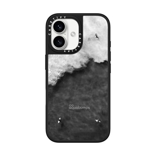 CASETiFY 保護殼 iPhone 16/16 Plus 黑白海浪 Split Contrasts by Aquabumps