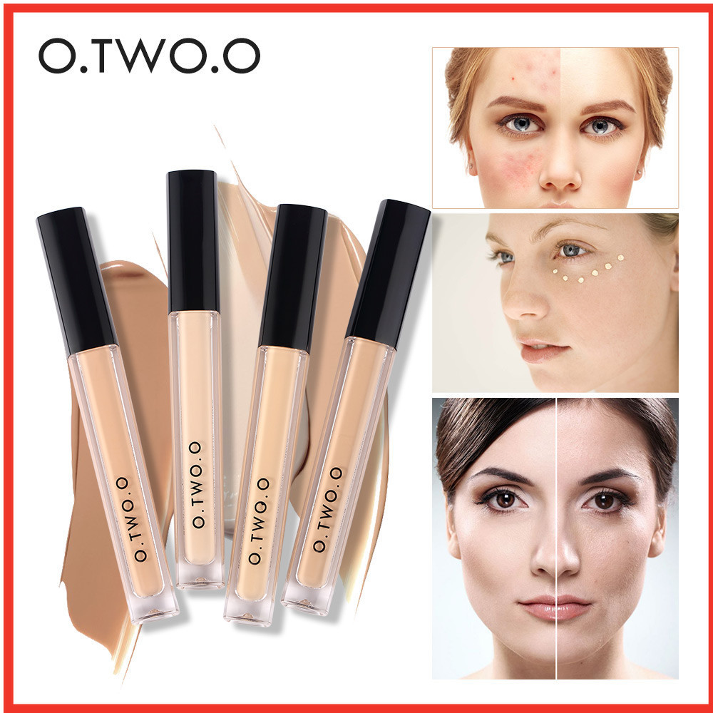 O.two.o 液體遮瑕面部輪廓全覆蓋眼底黑眼圈瑕疵 4 色 Maquillage Femme 專業彩妝