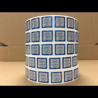 ❉新貼紙 原裝正品筆電八代cpu i5 i7標籤貼紙 酷睿8代core i3 i5 i7