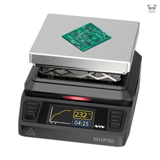 加熱臺 MINIWARE 迷你恆溫加熱臺 分體設計/內建散熱風扇/LCD彩屏顯示/DC PD雙模供電 恆溫預熱/預設溫度