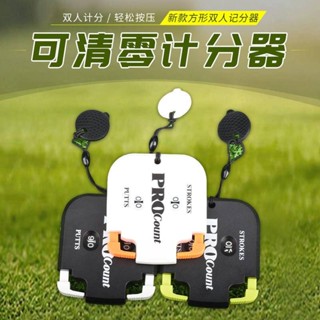 4輪計數器 計數器 方形記分器 新款高爾夫方形計分器 迅速可歸零