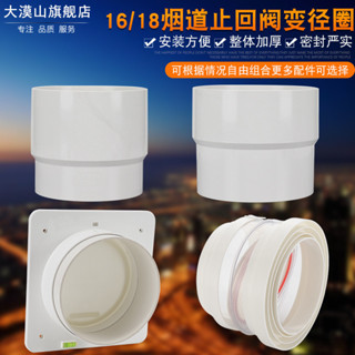 【可開發票&臺灣出貨】抽油煙機排煙管 160轉180變徑大小接頭 排風管 煙道管 加厚伸縮鋁箔管