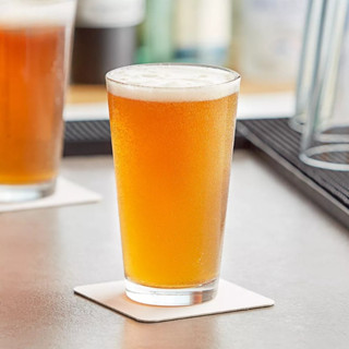 客製化【玻璃杯】精釀啤酒杯 酒杯 美式品脫杯 玻璃杯 訂製logo 簡約ins風 家用耐熱咖啡