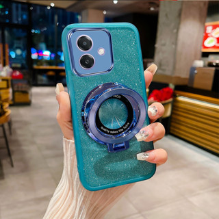 手機殼 適用於 OPPO A3x Reno12F OPPOA3X 5G 手機外殼附 3D CD 環支架支架保護相機蓋