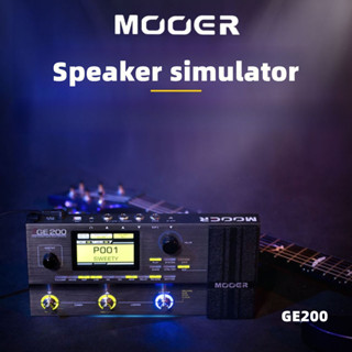 MOOER GE150/200/250/300 電吉他綜合效果器 音箱模擬錄音IR取樣